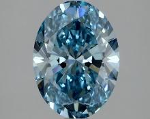 2.12 ctw. Oval IGI Certified Fancy Cut Loose Diamond (LAB GROWN)