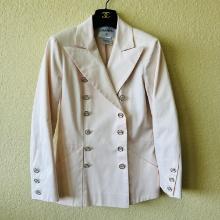 Chanel Runway 09c Baby Pink Blazer Jacket 40