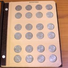 Washington Silver Quarter Coin Album 1941-2002