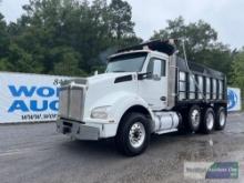 2017 KENWORTH T880 TRI-AXLE DUMP TRUCK, VIN # 1NKZLP0X7HJ147067