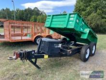 2014 BEST TRAILER 10'x5' TANDEM AXLE DUMP TRAILER, VIN-1B9DB1525E1245686