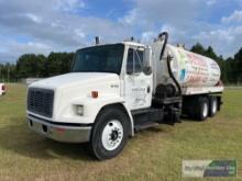 2000 FREIGHTLINER FL80 VACUUM/PUMP TRUCK, VIN # 1FVXJ6BB3YHF91233