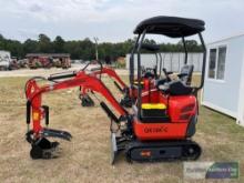 2024 AGT-INDUSTRIAL GK18K-C MINI-EXCAVATOR, SN-QK18KC20240527007