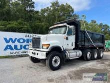 2018 INTERNATIONAL HX515 TRI-AXLE DUMP TRUCK, VIN # 3HTDNSNT0JN290320