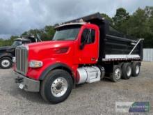 2022 PETERBILT 567 TRI-AXLE DUMP TRUCK, VIN # 1NPCX4EX4ND743940