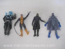 2010s Marvel Hasbro Action Figures including Ghost Rider, Constrictor, and More, 8oz