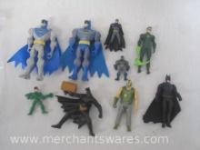 Variety of Different DC Figures and Movable Action Figures Including Batman, Green Lantern and More,