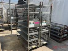 (2) METAL PLANT TROLLEYS