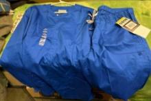 Scrub Coat size Xl and Scrub Pants size L- Both New with Tags