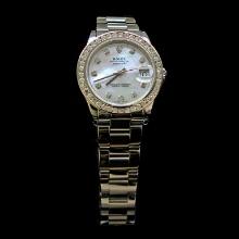 Rolex DateJust 31mm Oyster Band Diamond Dial & Bezel Aprox. 1.85 Womens Wristwatch