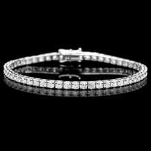 18k White Gold 4.50ct Diamond Bracelet