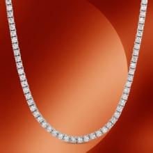 14K Gold 7.00cts Diamond Necklace