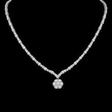 18K Gold 15.79ct Diamond Necklace