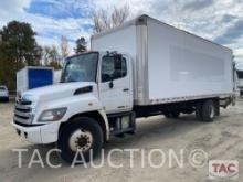 2017 Hino 268 26ft Box Truck