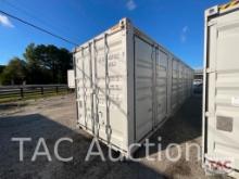 40ft High Cube Shipping Container With 4 Side Doors