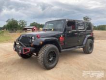 2008 Jeep Wrangler Unlimited Multipurpose Vehicle (MPV), VIN # 1J4GA59128L504798