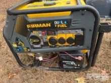 FIRMMAN H07552 DUAL FUEL GENERATOR