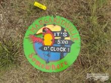 MARGARITAVILLE "IT'S 5 O'CLOCK SOMEWHERE SIGN