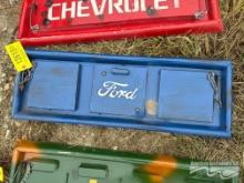 SMALL METAL FORD TAILGATE SIGN