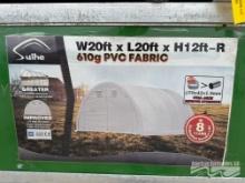 SUIHE W20' X L20' X H12' PVC FABRIC SHELTER