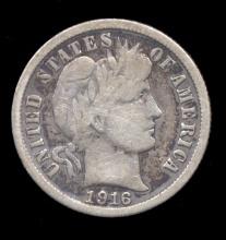 1916 ... Barber Dime