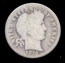 1916-S ... Barber Dime