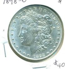 1898-O MORGAN SILVER DOLLAR