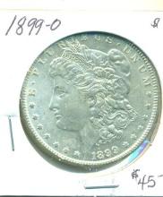 1899-O MORGAN SILVER DOLLAR