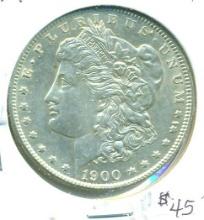 1900-O MORGAN SILVER DOLLAR