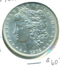 1902 MORGAN SILVER DOLLAR