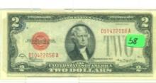 SERIES 1928-D $2 U.S. NOTE