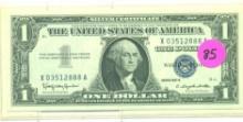 SERIES 1957-B $1 SILVER CERTIFICATE