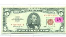 SERIES 1963 $5 U.S. NOTE