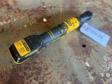 DEWALT CORDLESS RATCHET WITH BATTERY CHARGER