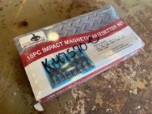 15PC IMPACT MAGNETIC NUTSETTER SET