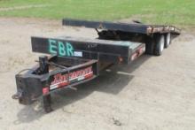 2018 INTERSTATE 40TDL PINTEL HITCH 25FT TILF FLATBED TRAILER