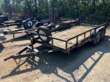 2004 CENTRAL HITCH 16FT UTILITY TRAILER