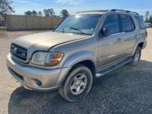 2001 TOYOTA SEQUOIA