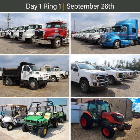 2-Day Fall Contractors Auction | Day 1 | Ring 1