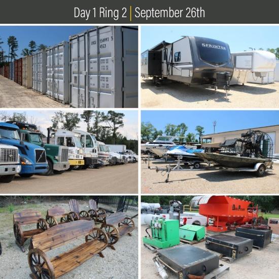 2-Day Fall Contractors Auction | Day 1 | Ring 2