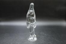 Glass Madonna Figurine