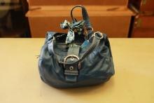 Blue Coach Purse