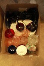 Box of Misc Glassware