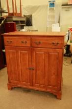 Keller Oak 2 Door Cabinet