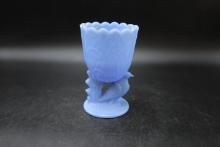 Bennett Blue Pheasant Vase