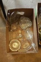 Box of Assorted Glassware