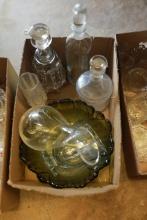 Box of Assorted Glassware