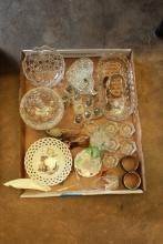 Box of Assorted Glassware