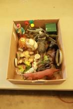 Box of Assorted Figurines