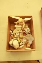 Box of Assorted Goebel & Misc Figurines